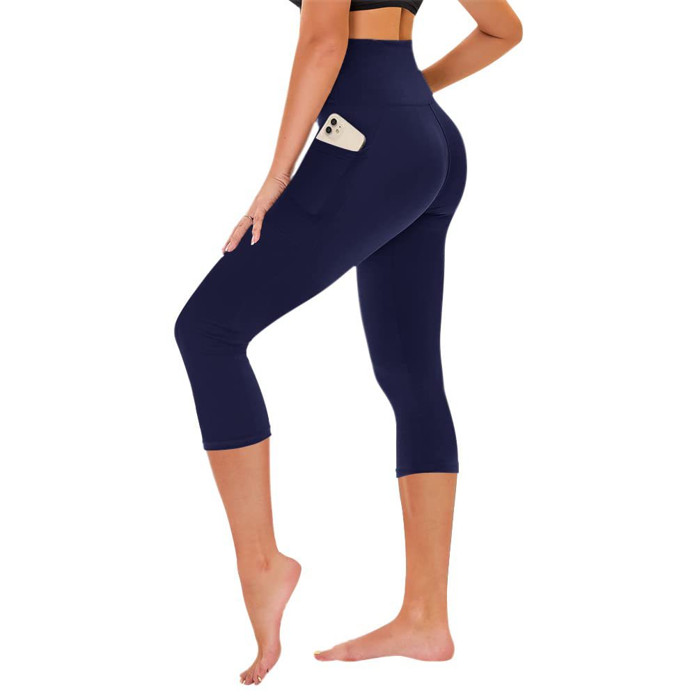 KIRAWear Studio Sculpt 7/8 Legging in Navy luxury sculpting activewear