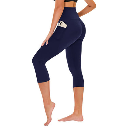 KIRAWear Studio Sculpt 7/8 Legging in Navy luxury sculpting activewear