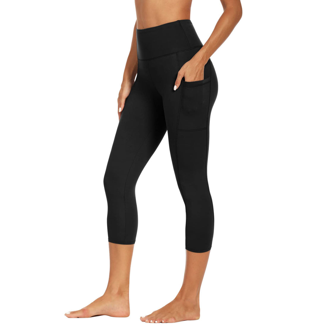 KIRAWear Studio Sculpt 7/8 Legging in Black luxury sculpting activewear