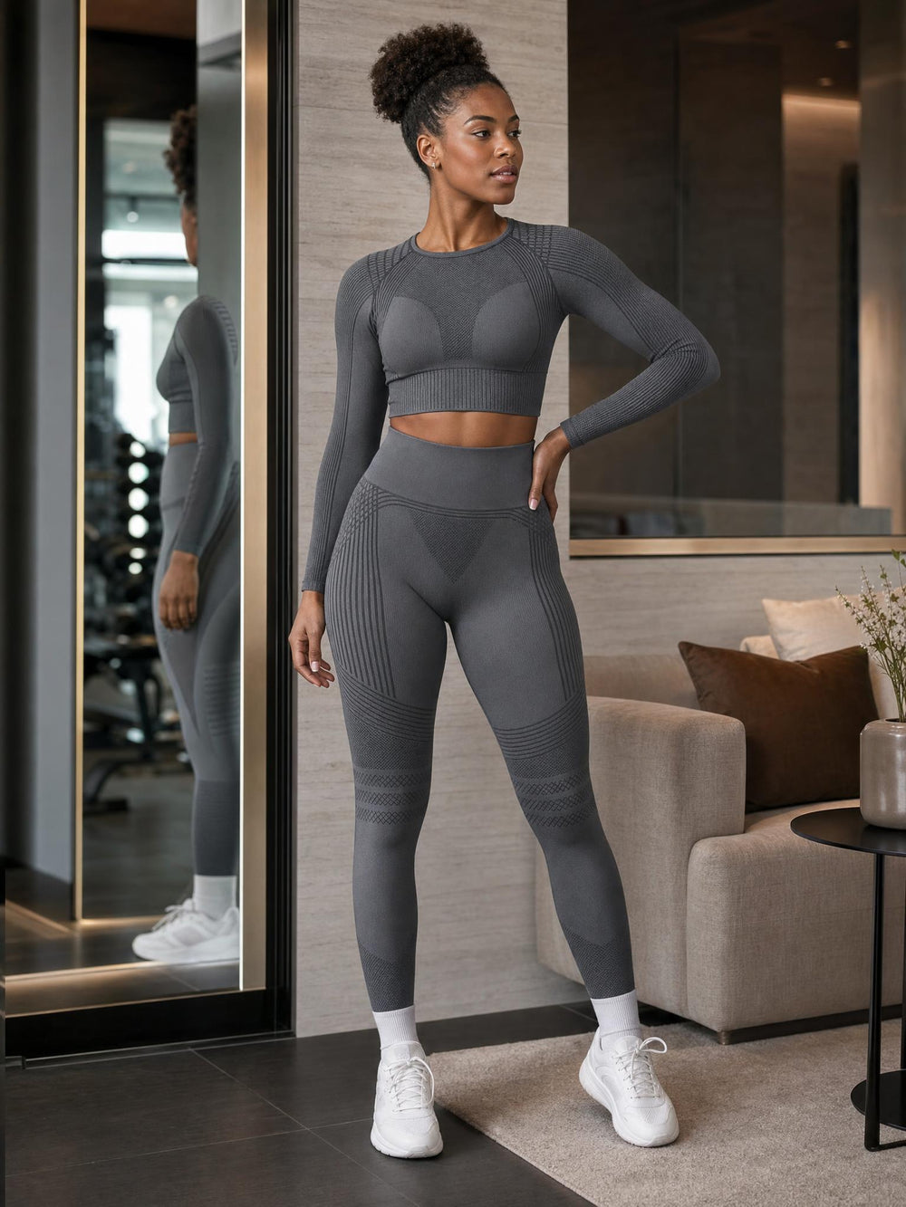Styled in KIRAWear sculpting fit